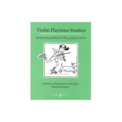 Paul De Keyser: Violin Playtime Studies (Solo Violin)