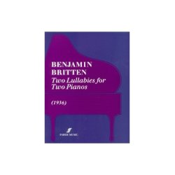 Two Lullabies For Two Pianos