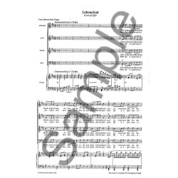 Franz Schubert: Four Partsongs (SATB/Piano)