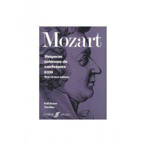 W.A. Mozart: Vesperae Solennes De Confessore - Full Score (Faber Urtext Edition)