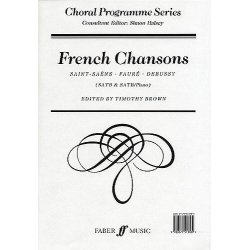 French Chansons. SATB
