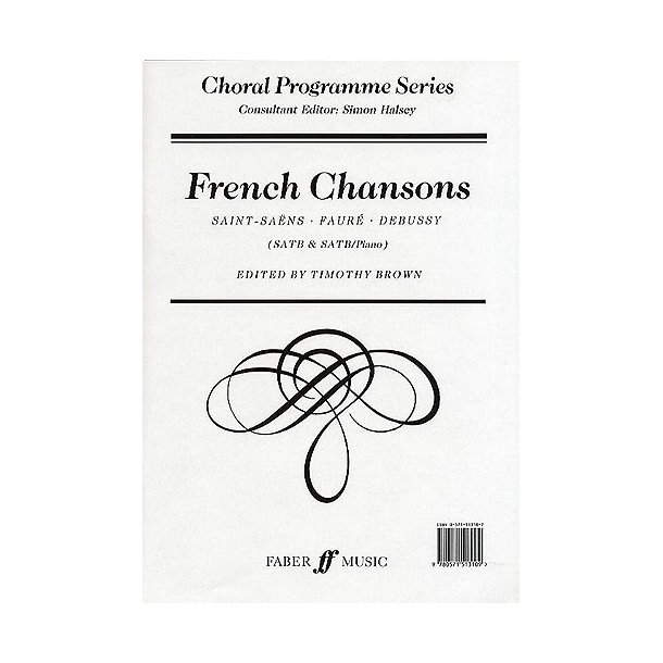 French Chansons. SATB