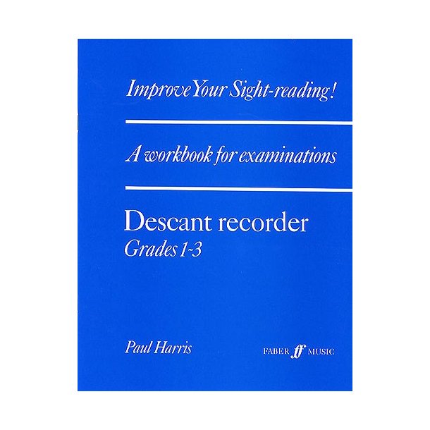 Improve Your Sight-Reading! Descant Grade 1-3