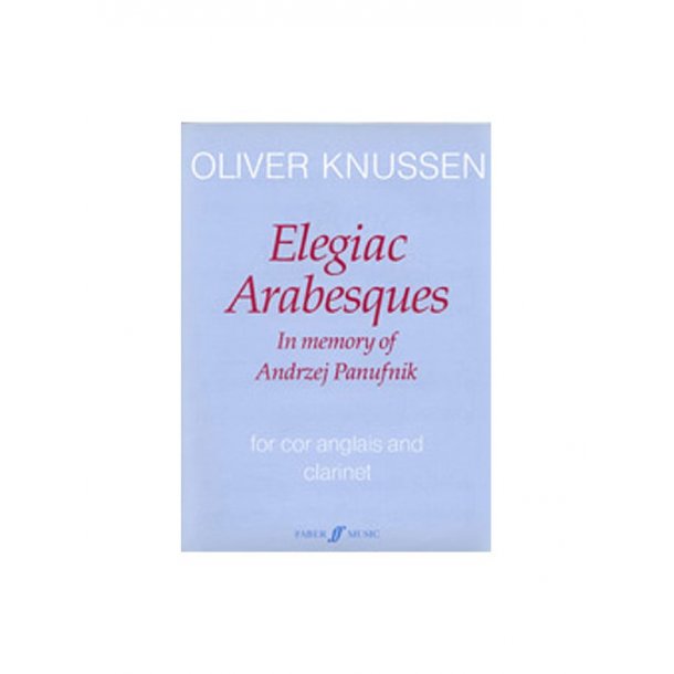 Elegiac Arabesques (Corang And Clarinet)
