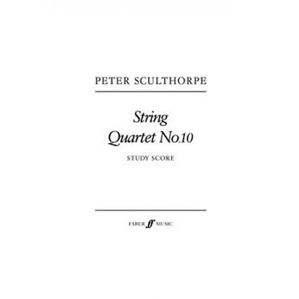 String Quartet No.10 (Score)