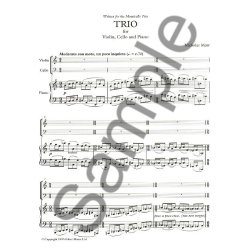 Nicholas Maw: Piano Trio (Score/Parts)