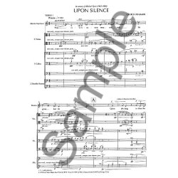 George Benjamin: Upon Silence (Voice And Strings)