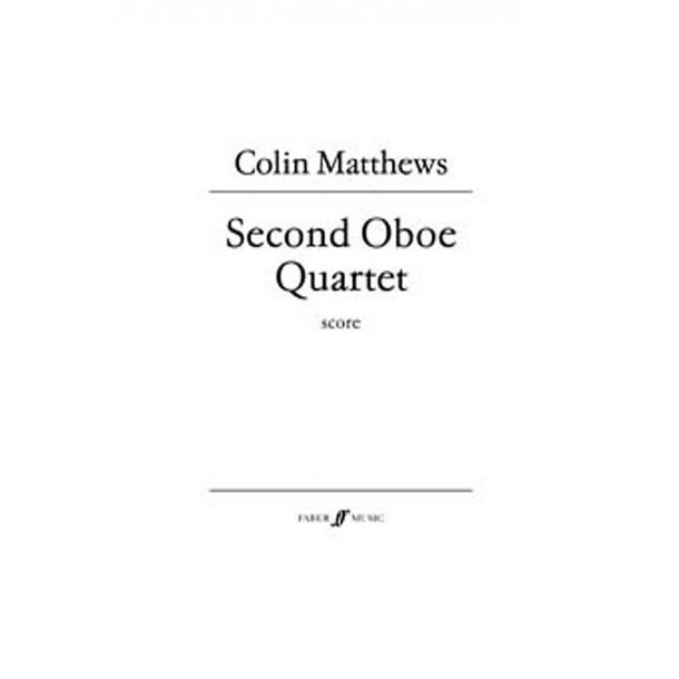 Oboe Quartet No.2 (Score)