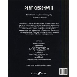George Gershwin: Play Gershwin (Cello and  Piano)