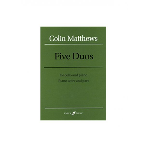 Five Duos (Cello And Piano)