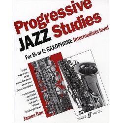 Progressive Jazz Studies For Saxophone - Intermediate Level