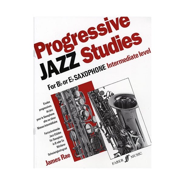 Progressive Jazz Studies For Saxophone - Intermediate Level