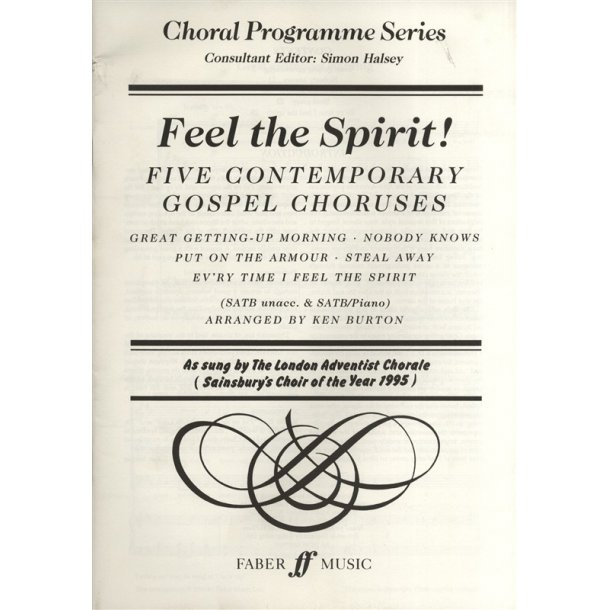 Feel The Spirit! Five Contemporary Gospel Choruses