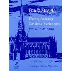 Paul's Steeple - Three 17th Century Divisions (Violin And Piano)