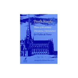 Paul's Steeple - Three 17th Century Divisions (Violin And Piano)
