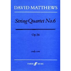 String Quartet No.6 (Score)