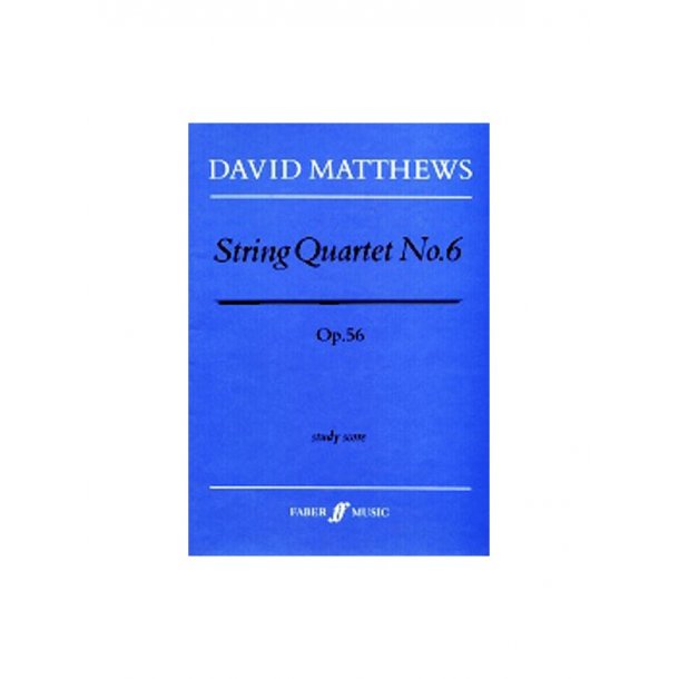 String Quartet No.6 (Score)