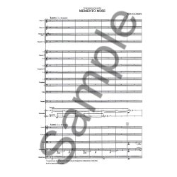 Peter Sculthorpe: Memento Mori (Score)