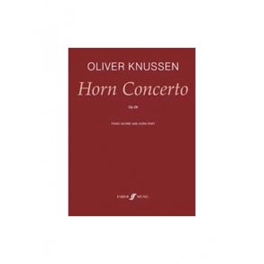 Oliver Knussen: Horn Concerto Op.28 (Horn/Piano)