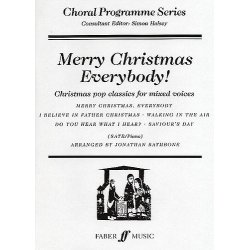Merry Christmas Everybody! SATB/Piano