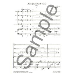 Ralph Vaughan Williams: Piano Quintet In C Minor (Score And Parts)