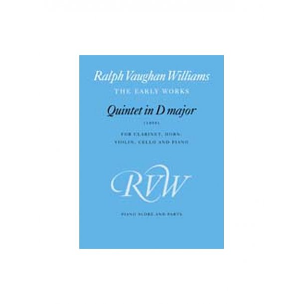 Ralph Vaughan Williams: Quintet In D (Piano Score/Parts)