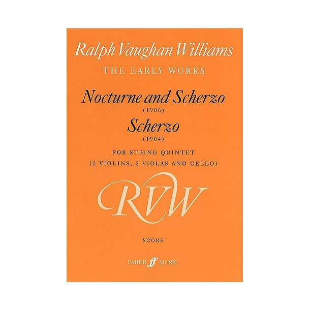 Ralph Vaughan Williams: Nocturne And Scherzo/ Scherzo (Score)