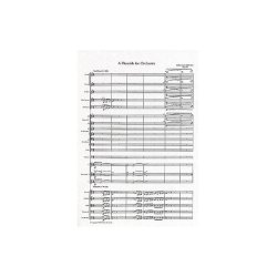 Malcolm Arnold: A Flourish For Orchestra Op.112 (Score)