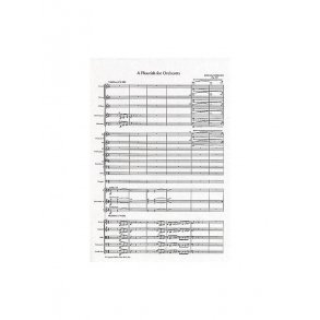 Malcolm Arnold: A Flourish For Orchestra Op.112 (Score)