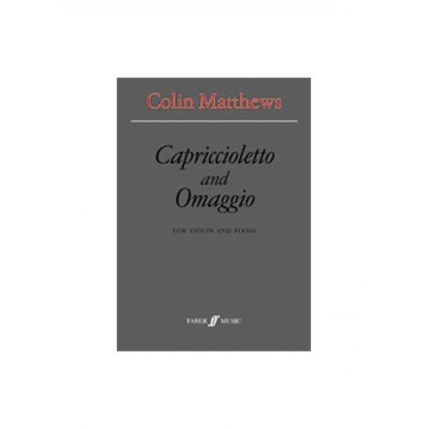 Capriccioletto & Omaggio (Violin & Pno)