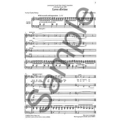 Howard Goodall: Love Divine (SATB)