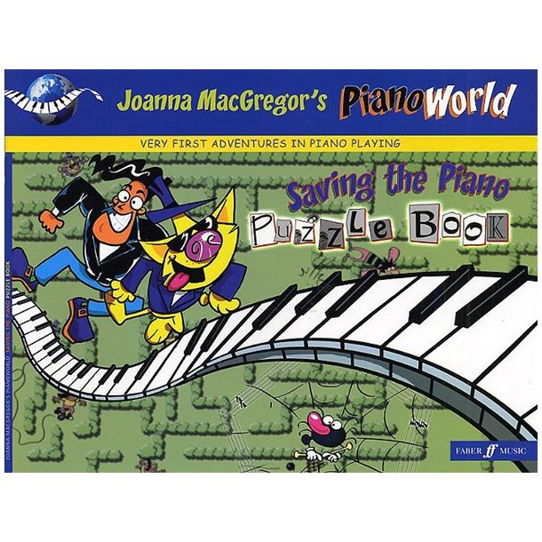 Piano World: Saving The Piano Puzzle Book