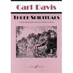 Three Spirituals For Medium Voice And Piano