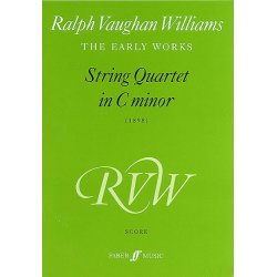Ralph Vaughan Williams: String Quartet In C Minor (Score)