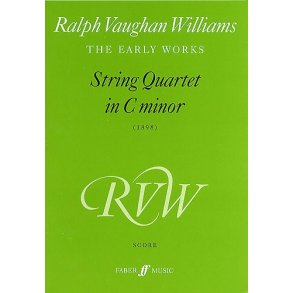 Ralph Vaughan Williams: String Quartet In C Minor (Score)