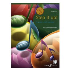 Louise Chamberlain: Step It Up! Violin (Book/CD)