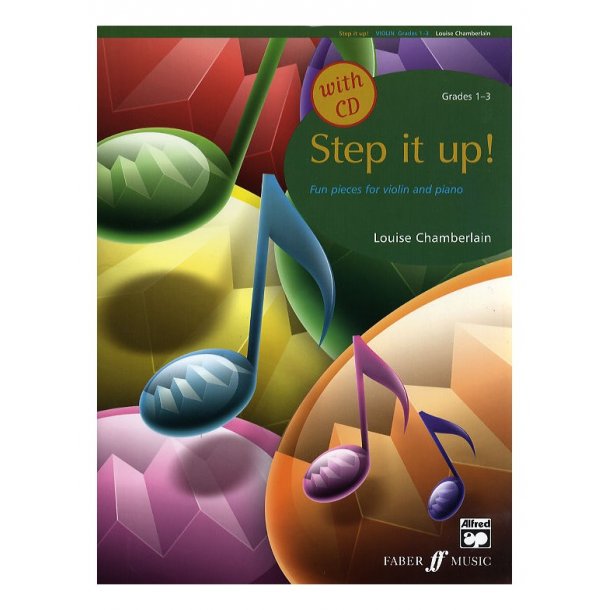 Louise Chamberlain: Step It Up! Violin (Book/CD)