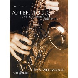 Pam Wedgwood: After Hours For E-Flat Saxophone And Piano (Book/CD)