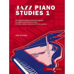 JOHN KEMBER  JAZZ PIANO STUDIES BOOK 1 PIANO BK