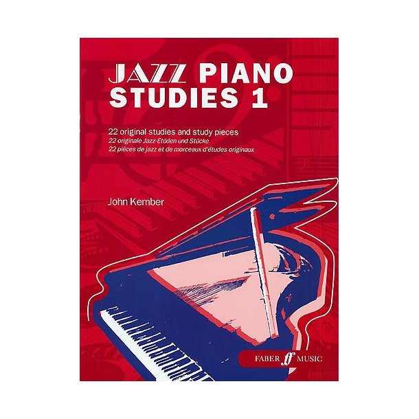 JOHN KEMBER  JAZZ PIANO STUDIES BOOK 1 PIANO BK