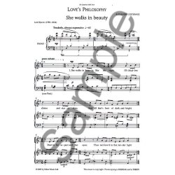 Alexander L'Estrange: Love's Philosophy (SA)