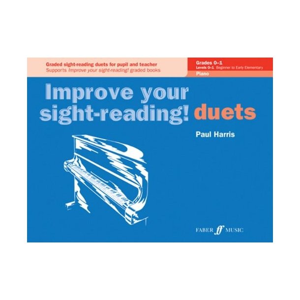 HARRIS PAUL IMPROVE YOUR SIGHT-READING DUETS 0-1 PIANO DUET BOOK