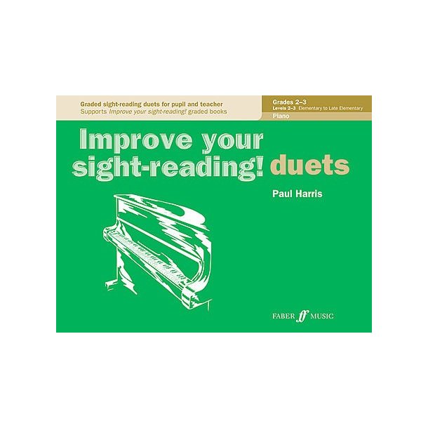 HARRIS PAUL IMPROVE YOUR SIGHT-READING DUETS 2-3 PIANO DUET BOOK