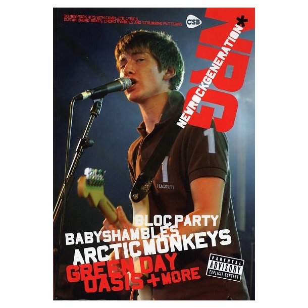 NRG - New Rock Generation (Chord Songbook)