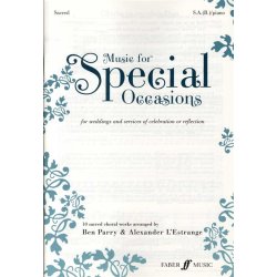 Music For Special Occasions - For Weddings And Services Of Celebration Or Reflection - Sacred