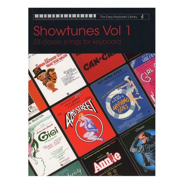 The Easy Keyboard Library: Showtunes - Volume 1