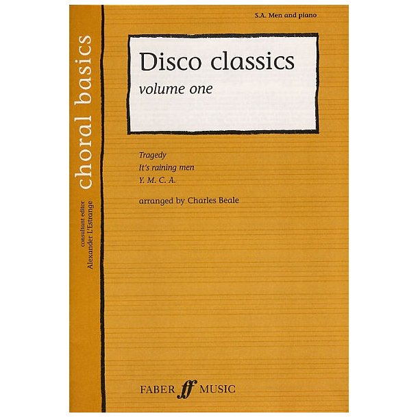 Choral Basics: Disco Classics - Volume 1 (SA/Men/Piano)