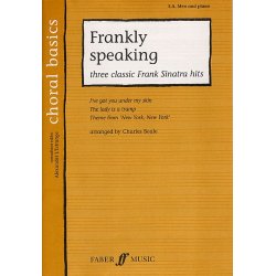 Choral Basics: Frankly Speaking - Three Classic Frank Sinatra Songs (SAB/Piano)