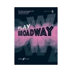 Play Broadway Violin Bk/Cd