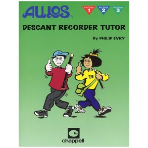 Aulos Descant Recorder Tutor